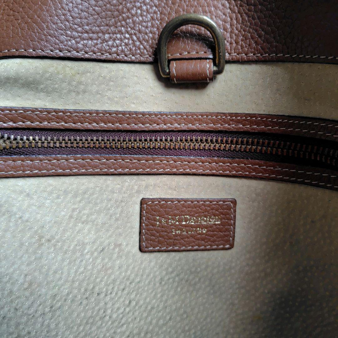 J&M Davidson SIGRID ハンドバッグ A4収納可能 オールレザー