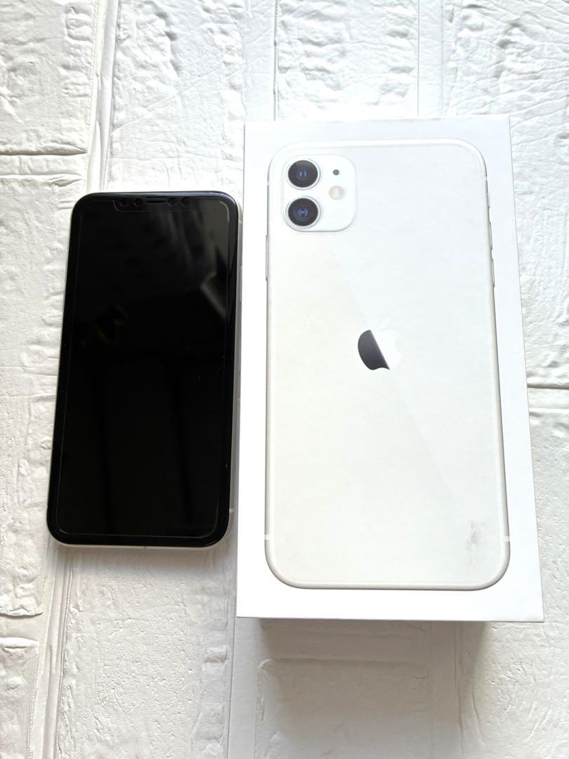 Apple iPhone 11 ホワイト 本体 箱付き