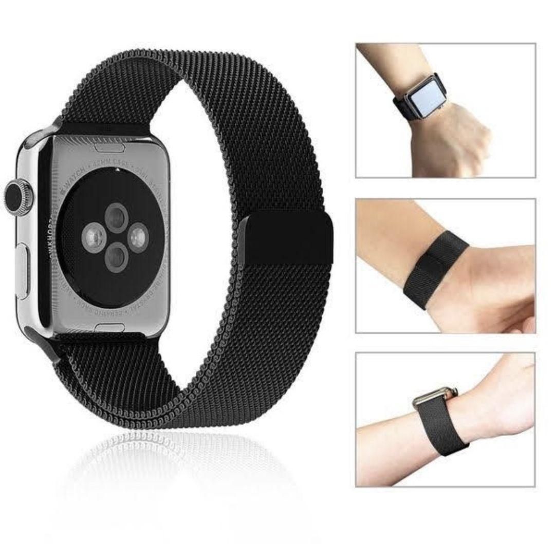 送料無料♡ Applewatch ミラネーゼループバンド アップルウォッチ 時計 - メルカリ 送料無料♡ Applewatch ミラネーゼループバンド アップルウォッチ 時計 - メルカリ