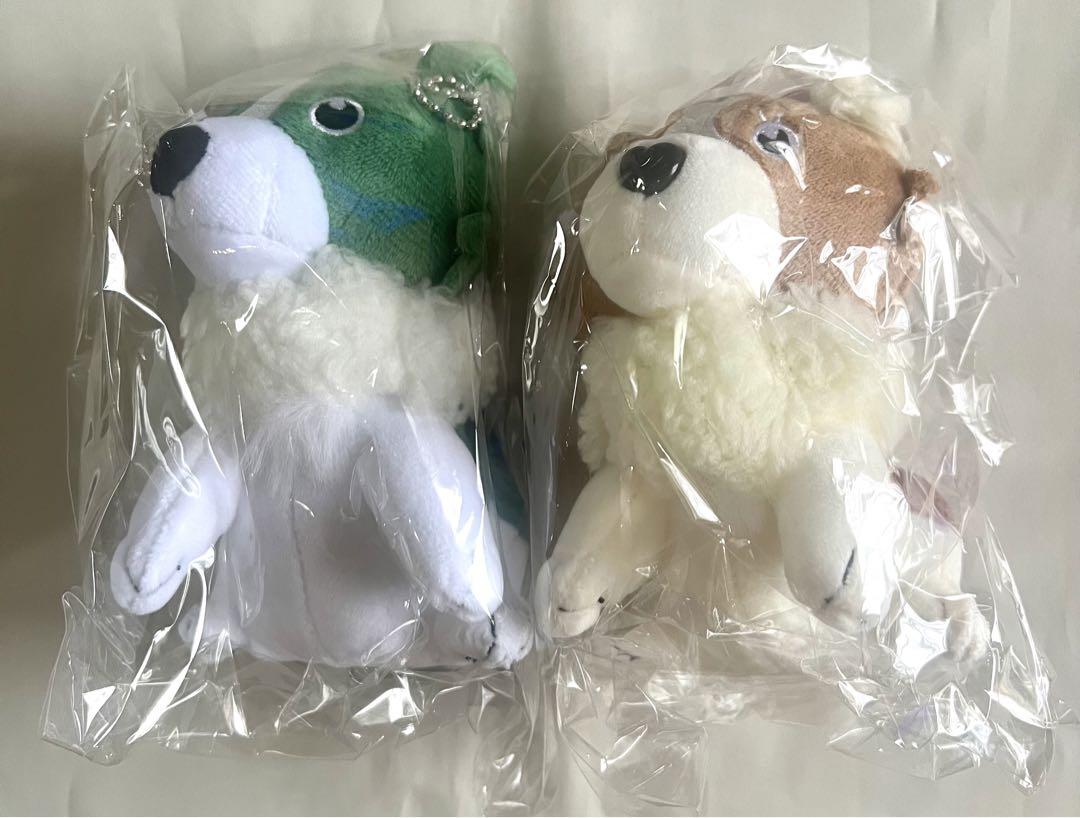 緑黄色社会 ブロッコリー カリフラワー ぬいぐるみキーホルダー 2個セット