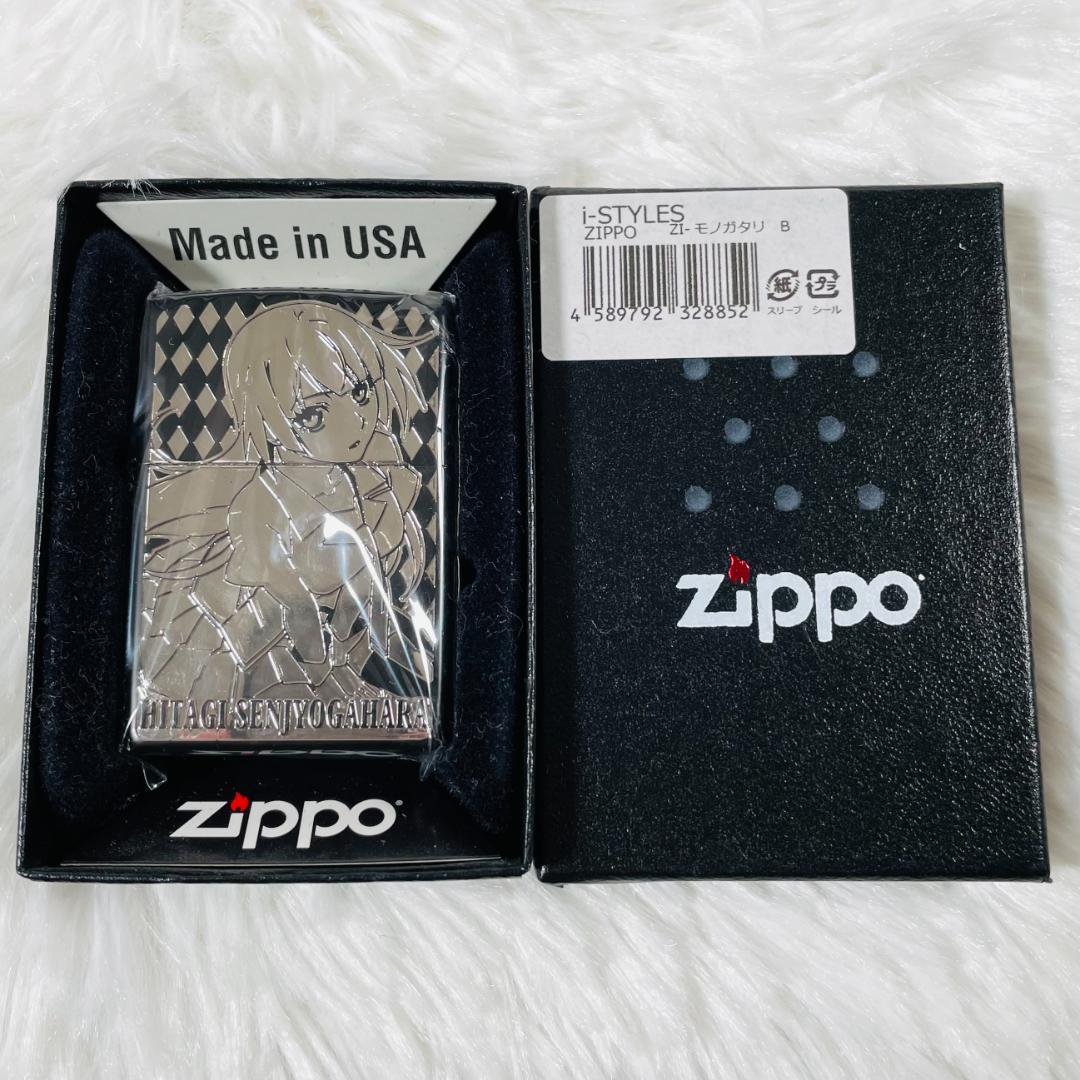 物語シリーズ Zippo B柄(戦場ヶ原ひたぎ) | Zippoオンラインショップ