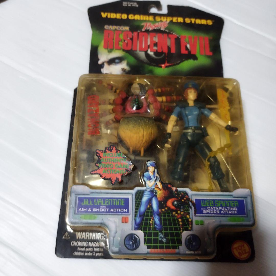 未開封　箱ダメージ強　TOY BIZ バイオハザード　ジル　クリス　2個セット