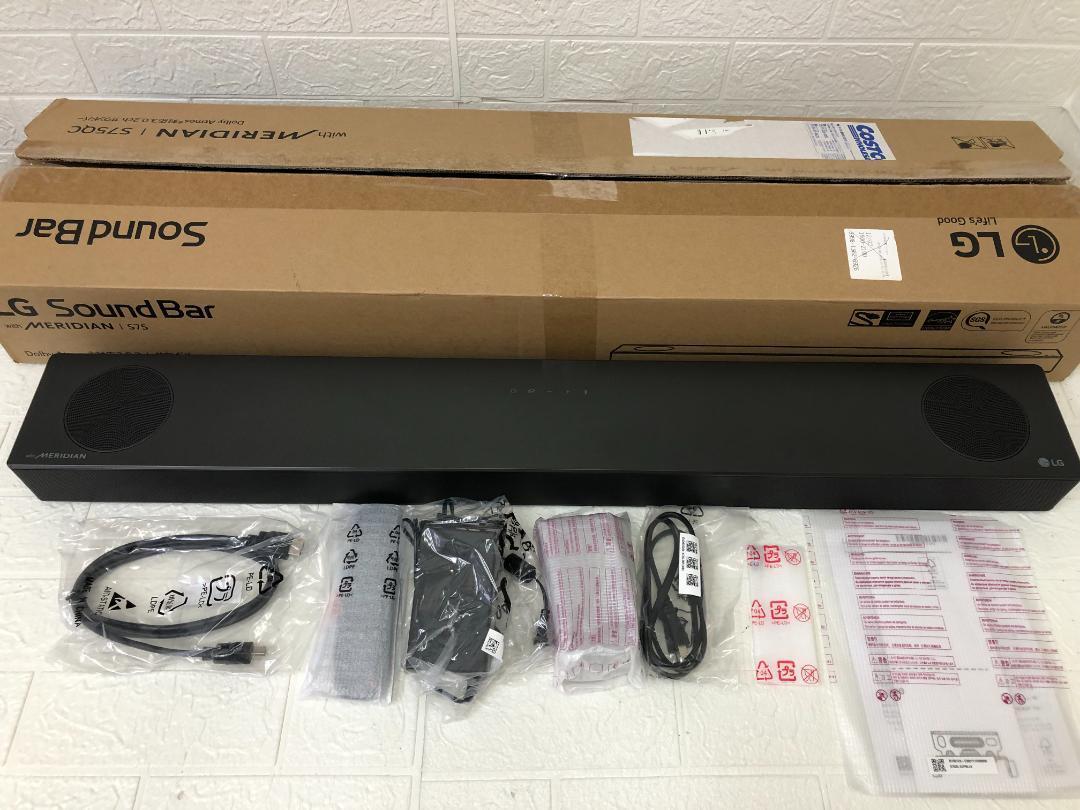 展示品！LG サウンドバーSOUNDBAR S75QC