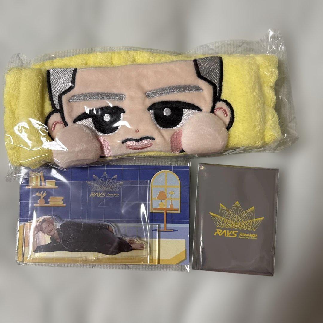RAYSツアーグッズひーくんヘアーバンドチケット風カードアクスタ