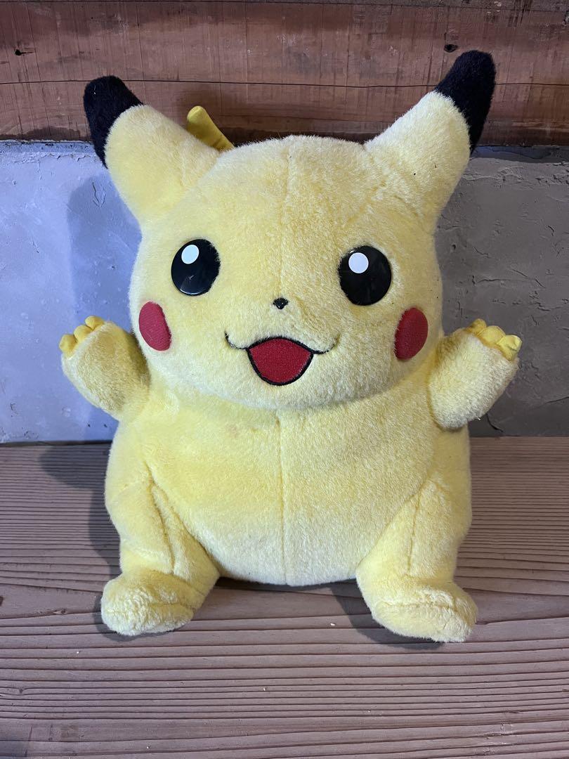【ポケモン】希少 ぬいぐるみ トミー 初代 等身大 ピカチュウ Pokemon