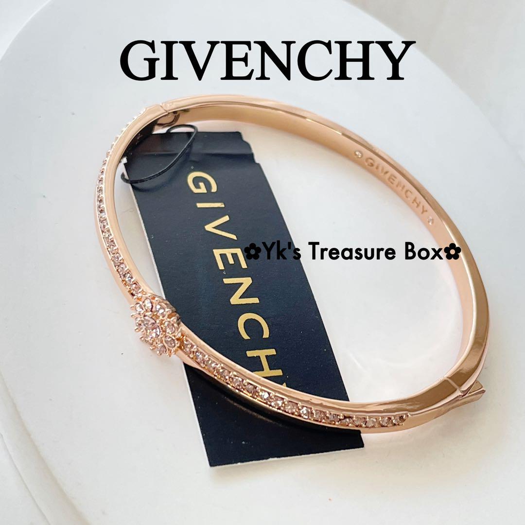B611/GIVENCHY/訳あり/ローズゴールドxピンク ブレスレット