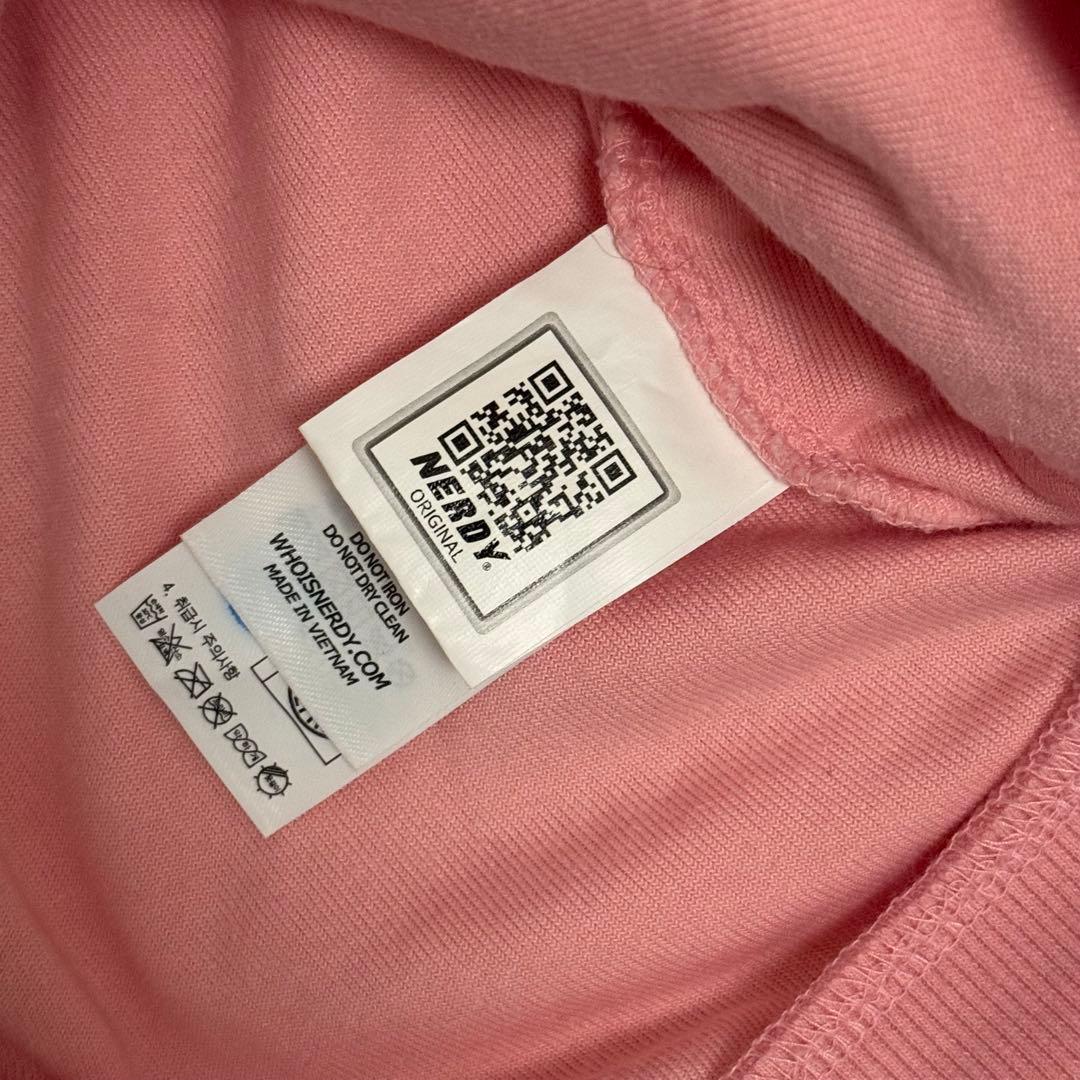 NERDY ピンク ベロア　セットアップ