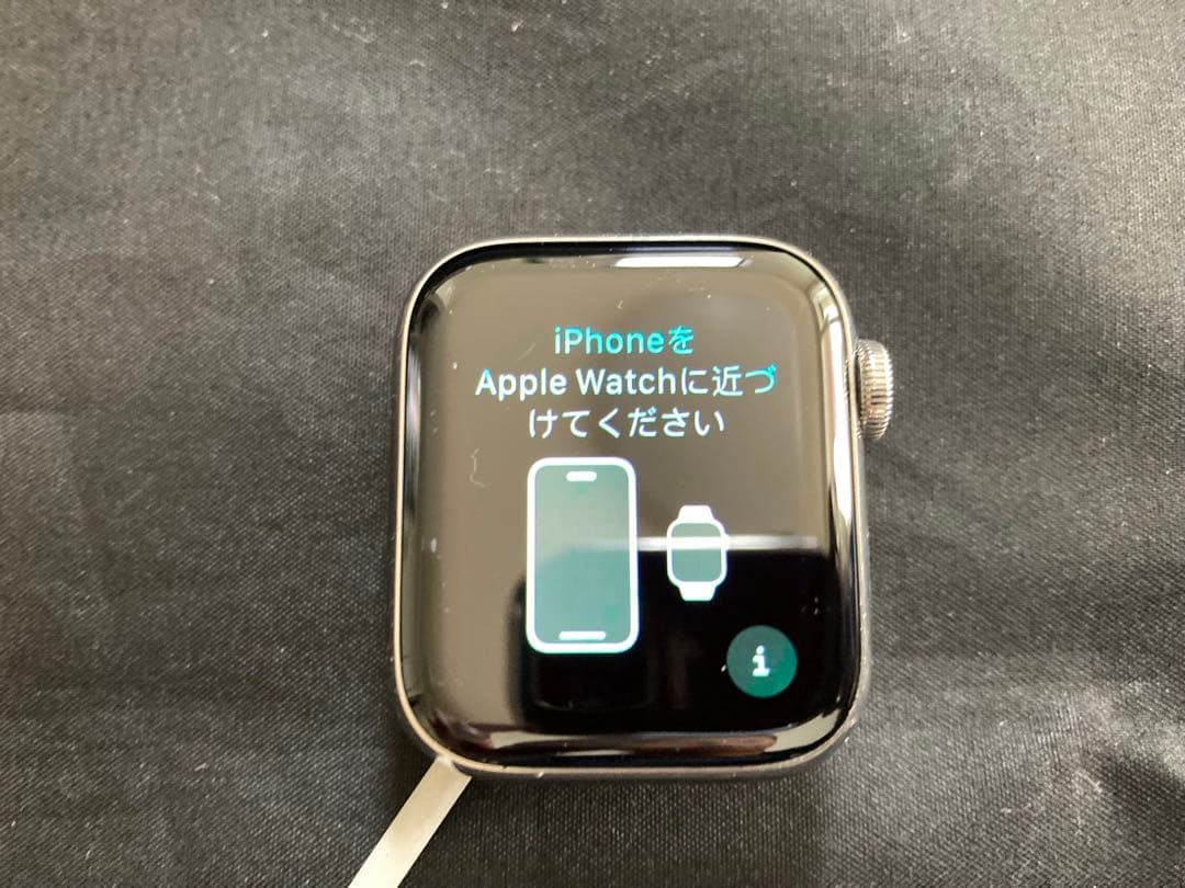 Apple Watch 本体 のみ シリーズ4 ステンレスサファイアガラスやや傷や汚れあり