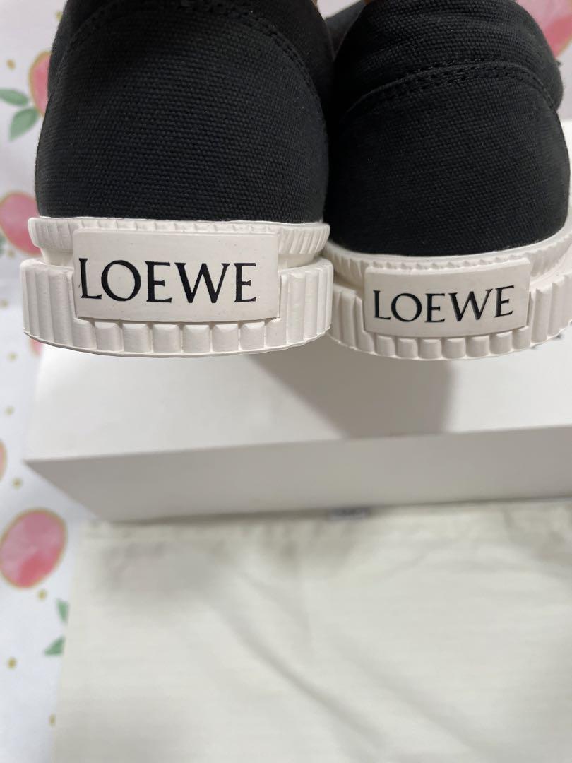 ロエベ アナグラムフラップスニーカー 25.0cm（ロエベ LOEWE（靴