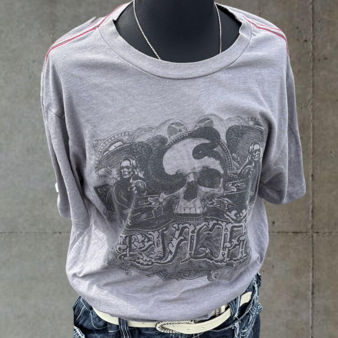 00s y2K ドクロ お兄系 Tシャツ カットソー