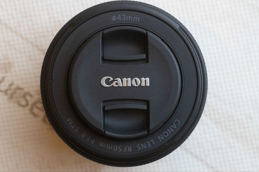 半日のみ使用！Canon RF50mm F1.8 単焦点レンズ