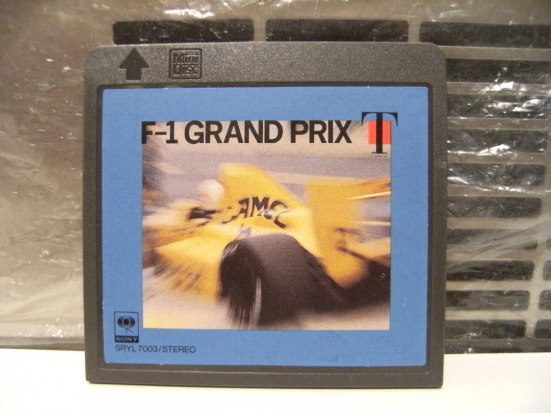 廃盤★レトロ★旧車 T-SQUARE F1 GRAND PRIX MDディスク