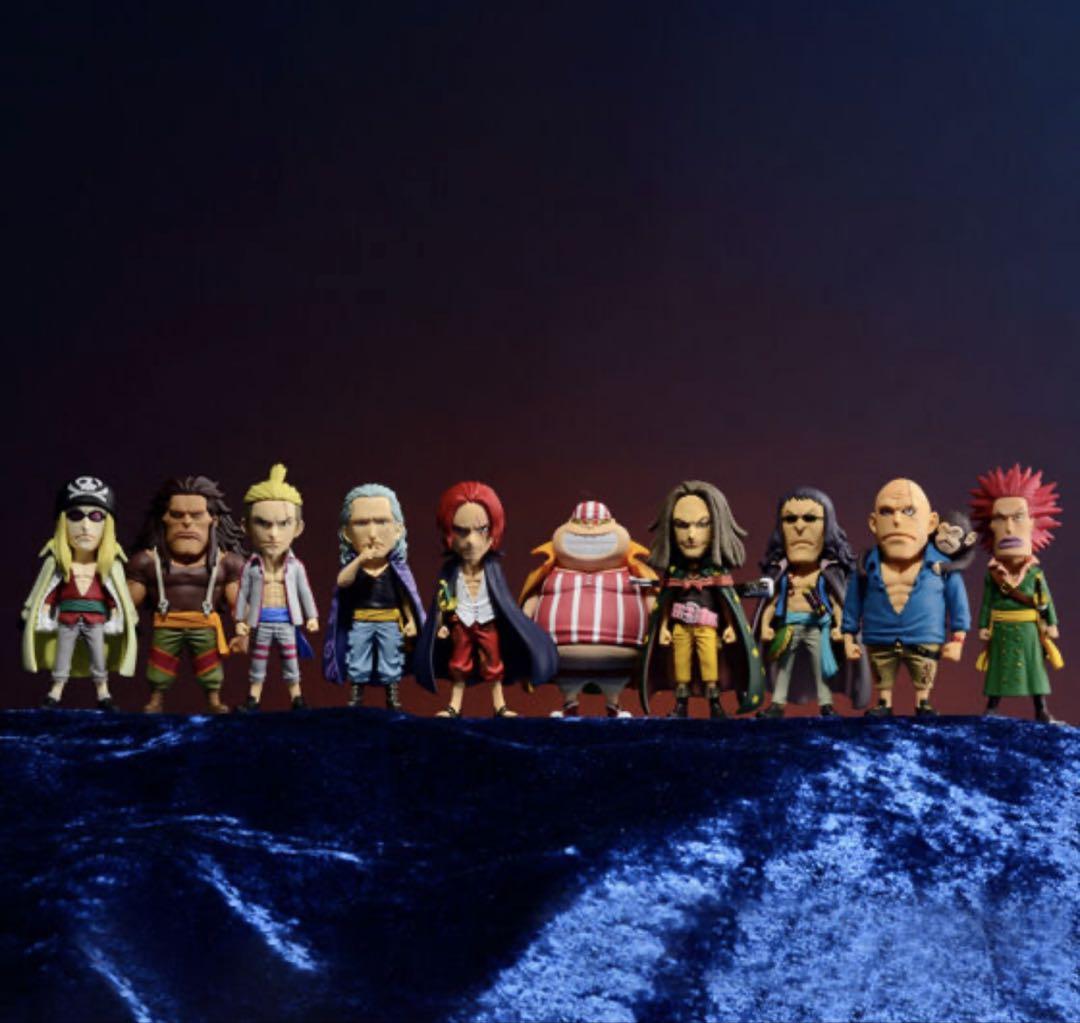 ONE PIECE FILM RED 赤髪海賊団 フィギュアセット