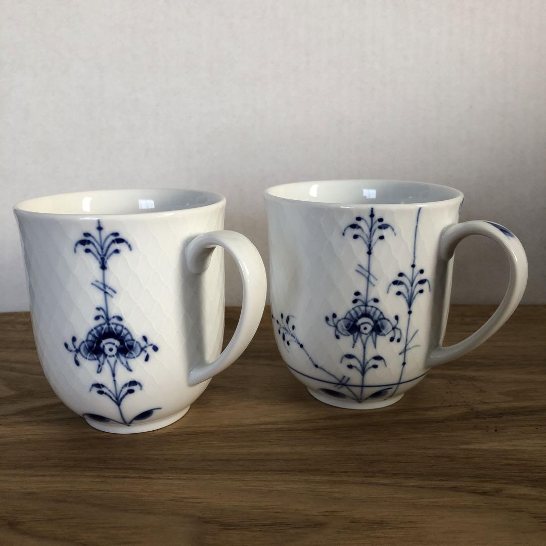 ロイヤルコペンハーゲンマグカップ 2個セット