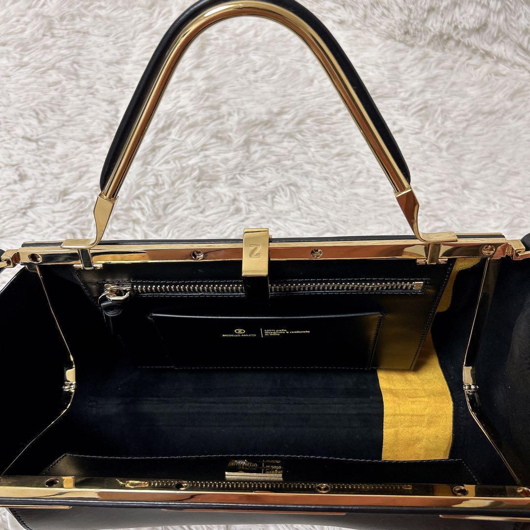 即日発送 美品 ZANCHETTI AMLETO 24 ショルダー 3way 画像7