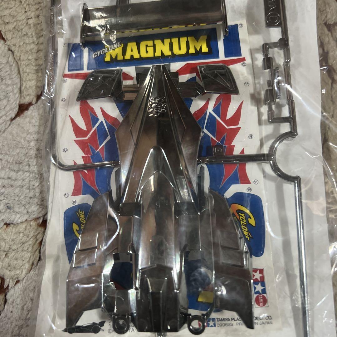 ミニ四駆サイクロンマグナムブラックメッキボディセット当時物