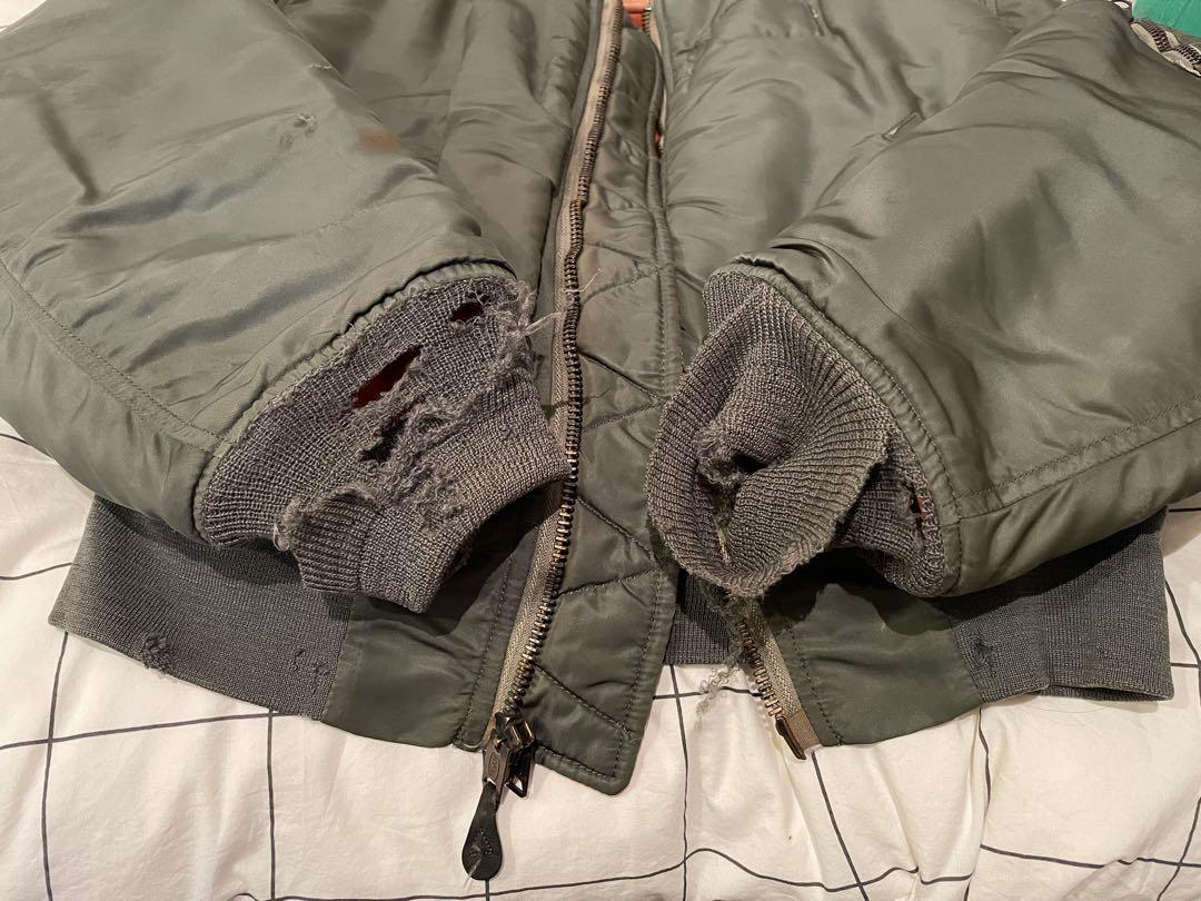 古着 ALPHA INDUSTRIES MA-1 フライトジャケット M