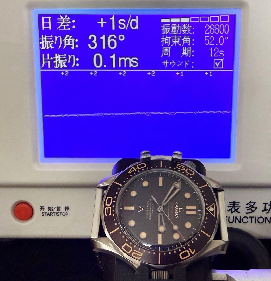 ムーブ28800振動自動巻ビンテージ007本体と付属品のセット