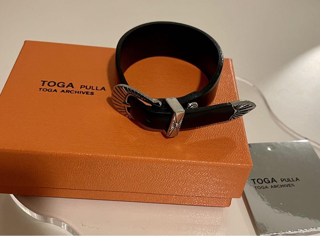 TOGA PULLA TOGA ARCHIVES leather ブレスレット-