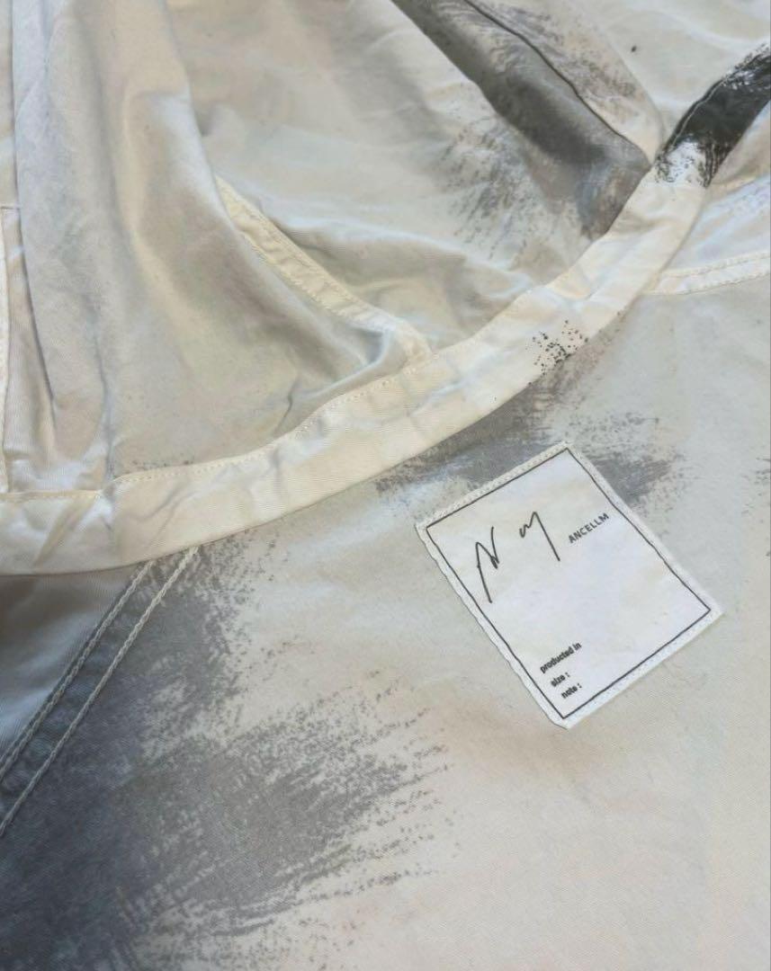24SS】Ancellm CAMO HOODIE JACKET(SNOW) 美品