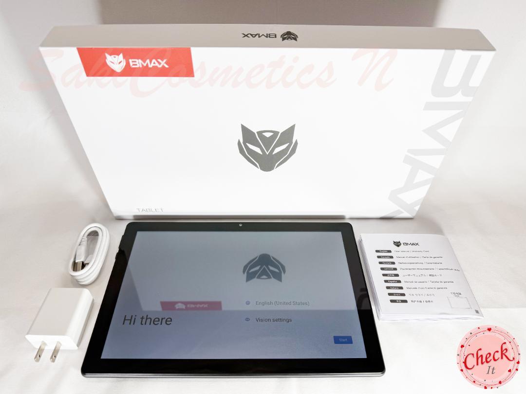 ✨美品✨最新版10インチタブレット✨ BMAX♡I9 Plus 動作確認済み✨ ✨美品✨最新版10インチタブレット✨ BMAX♡I9 Plus 動作確認