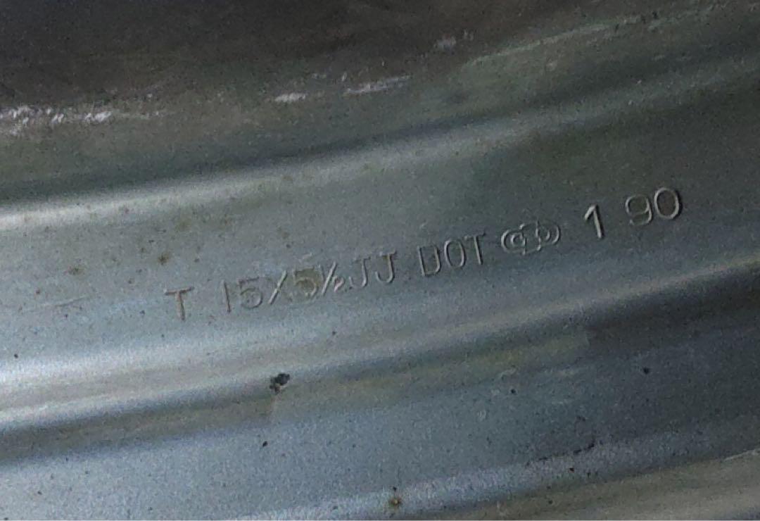 JB32ジムニーシエラ 純正 メッキホイール 2本セット②