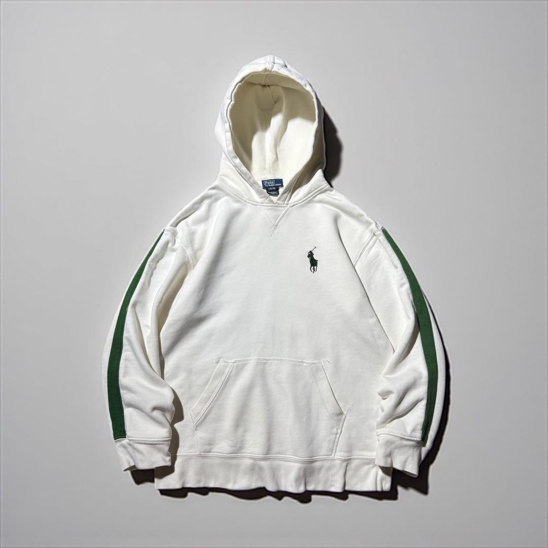90s ralph lauren middle pony hoodie y2k