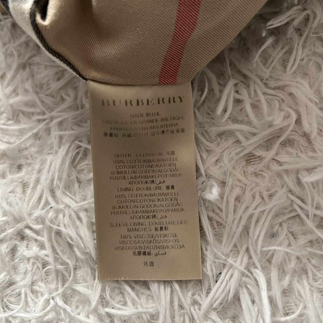 バーバリープローサム Burberry トレンチコート メガチェック 現行 S