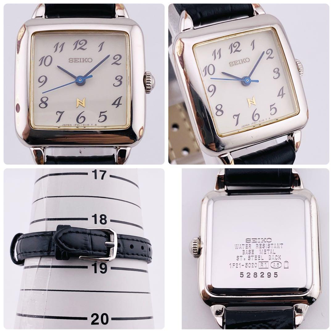 【新品電池】1976 SEIKO 腕時計　レディース　1f21-5020 QZ