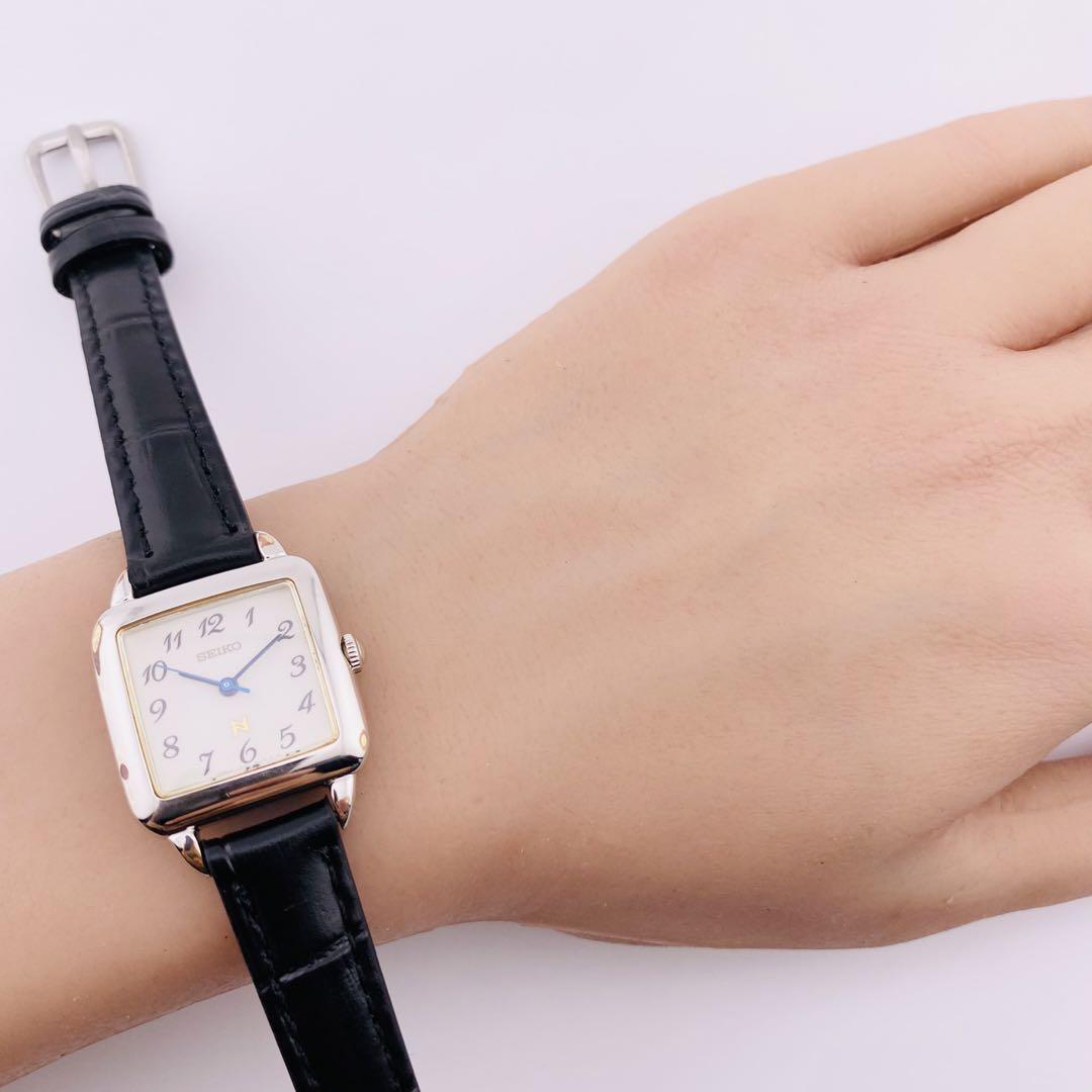 【新品電池】1976 SEIKO 腕時計　レディース　1f21-5020 QZ