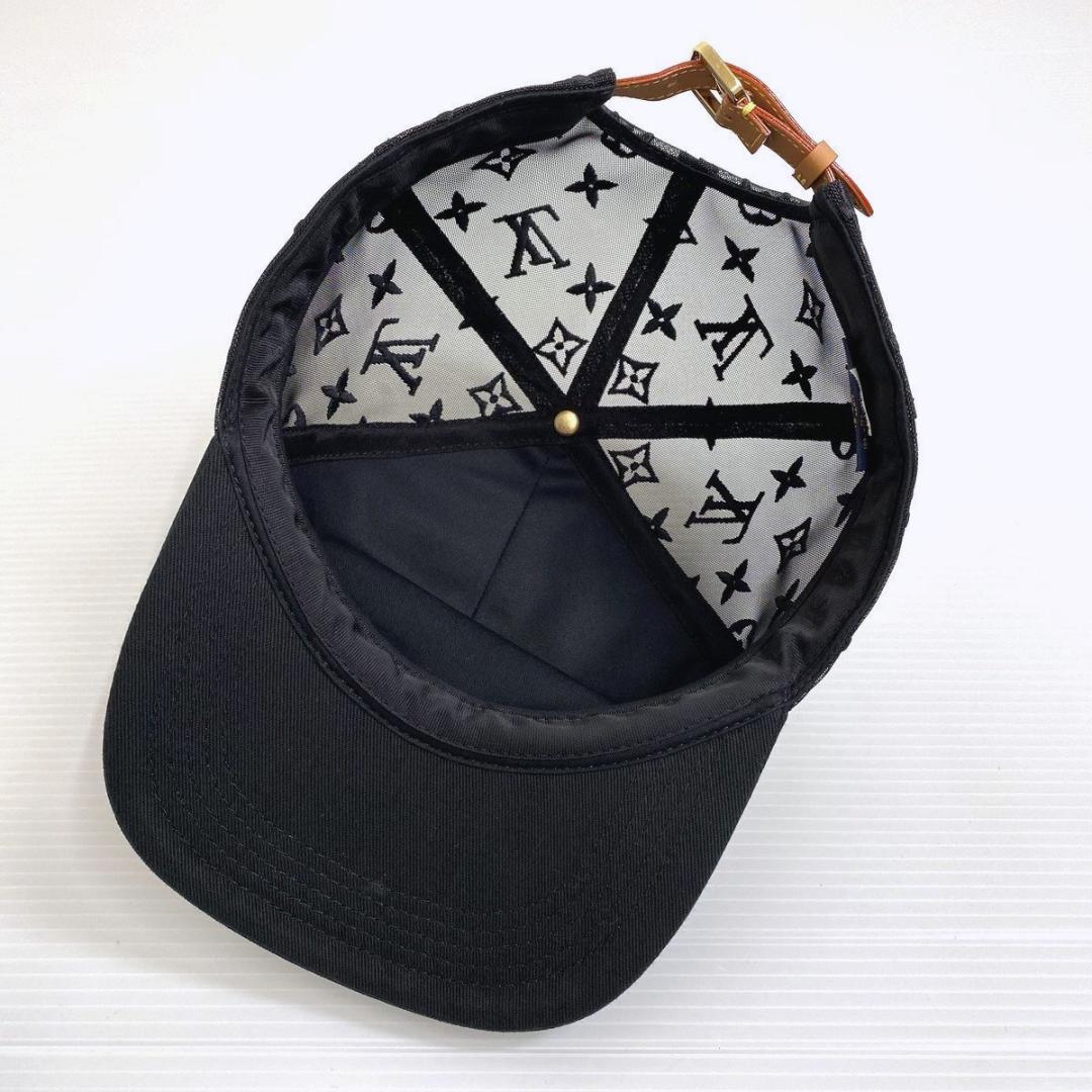 Louis Vuitton モノグラム キャップ 黒