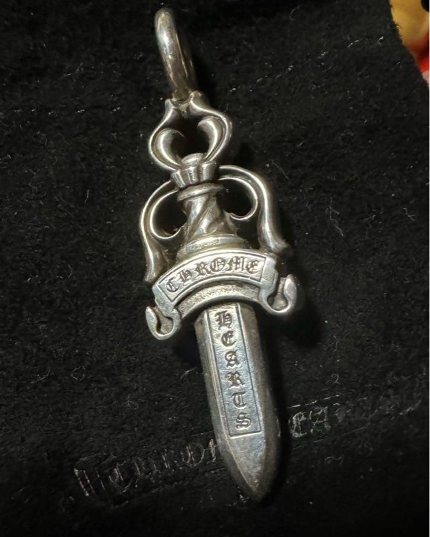 CHROME HEARTS DBL DAGGER ペンダント DBL DAGGER CHROMEHEARTS (ダブルダガー) クロムハーツダブル