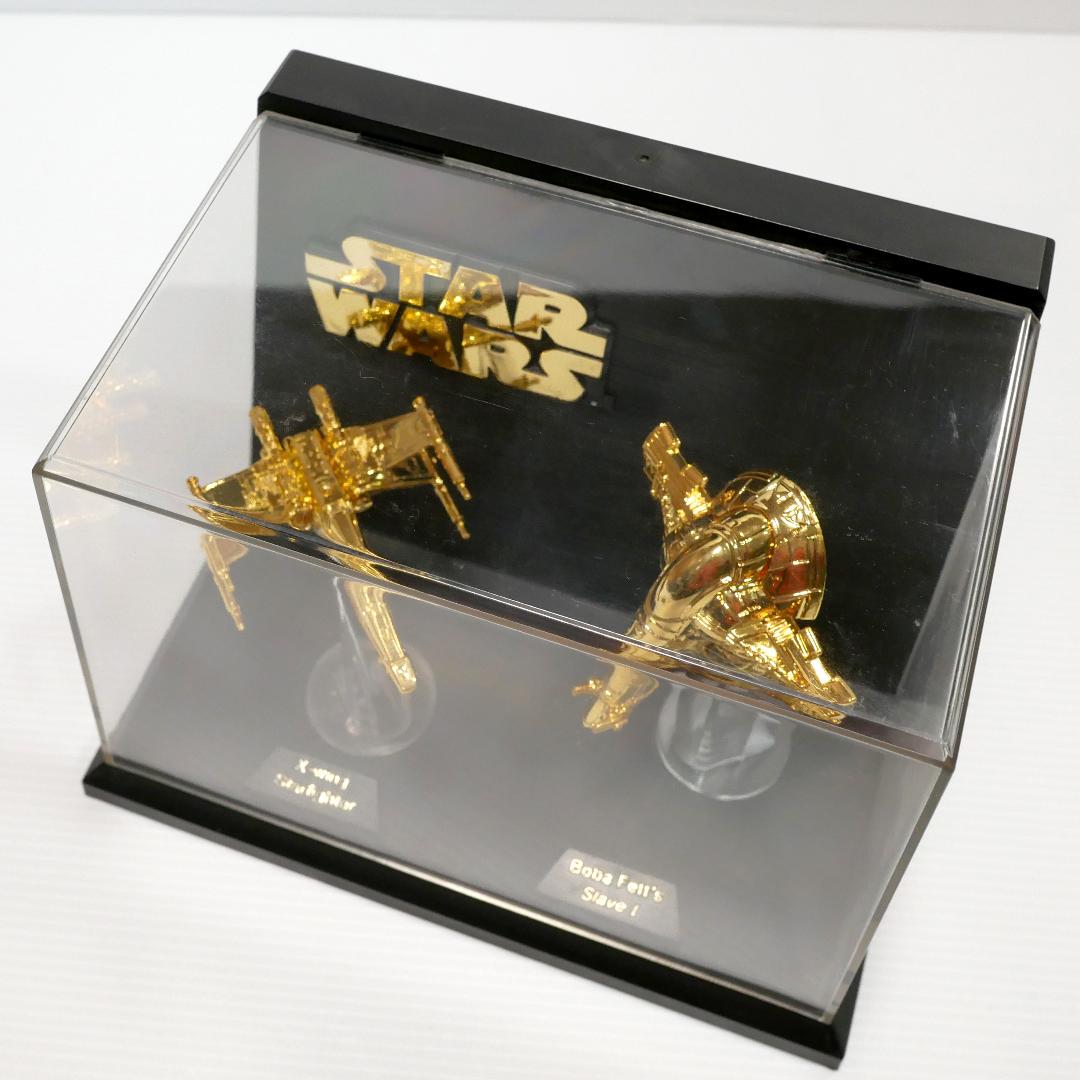 「スター・ウォーズ」マイクロマシン　Ｘ-ウイング・スターファイター＆スレーヴ１