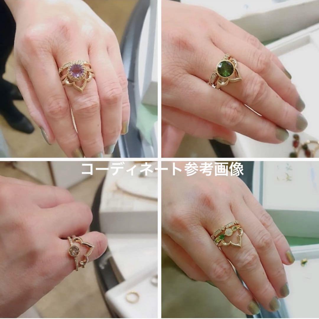 美品☆K10 カガンジュエリー モロッカンハーフリング11 - メルカリ