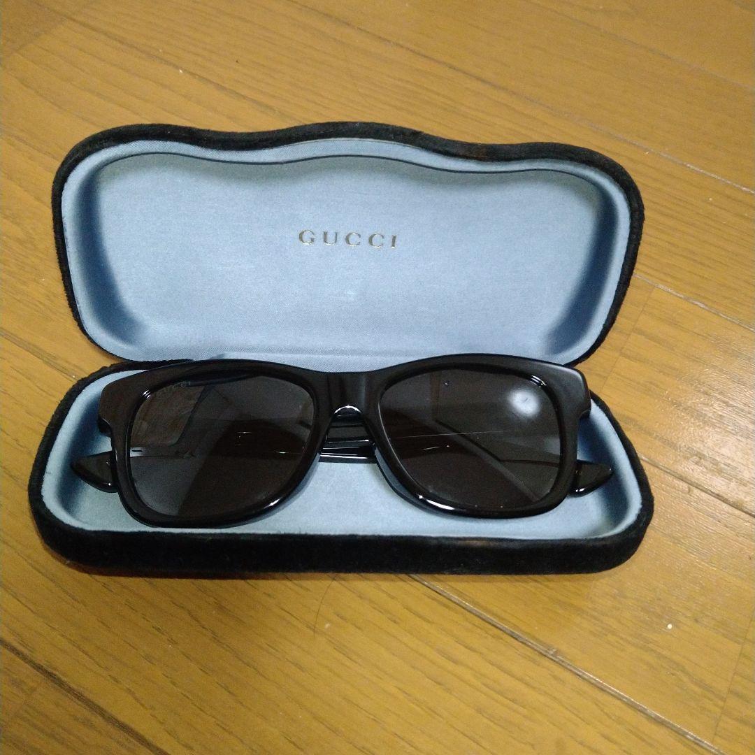 GUCCI ブラック サングラス ケース付き