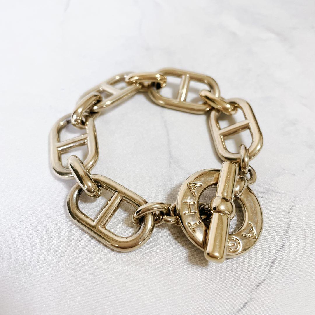 フランス　AGATHA Paris チェーンブレスレット AGATHA チェーンブレスレット - メルカリ