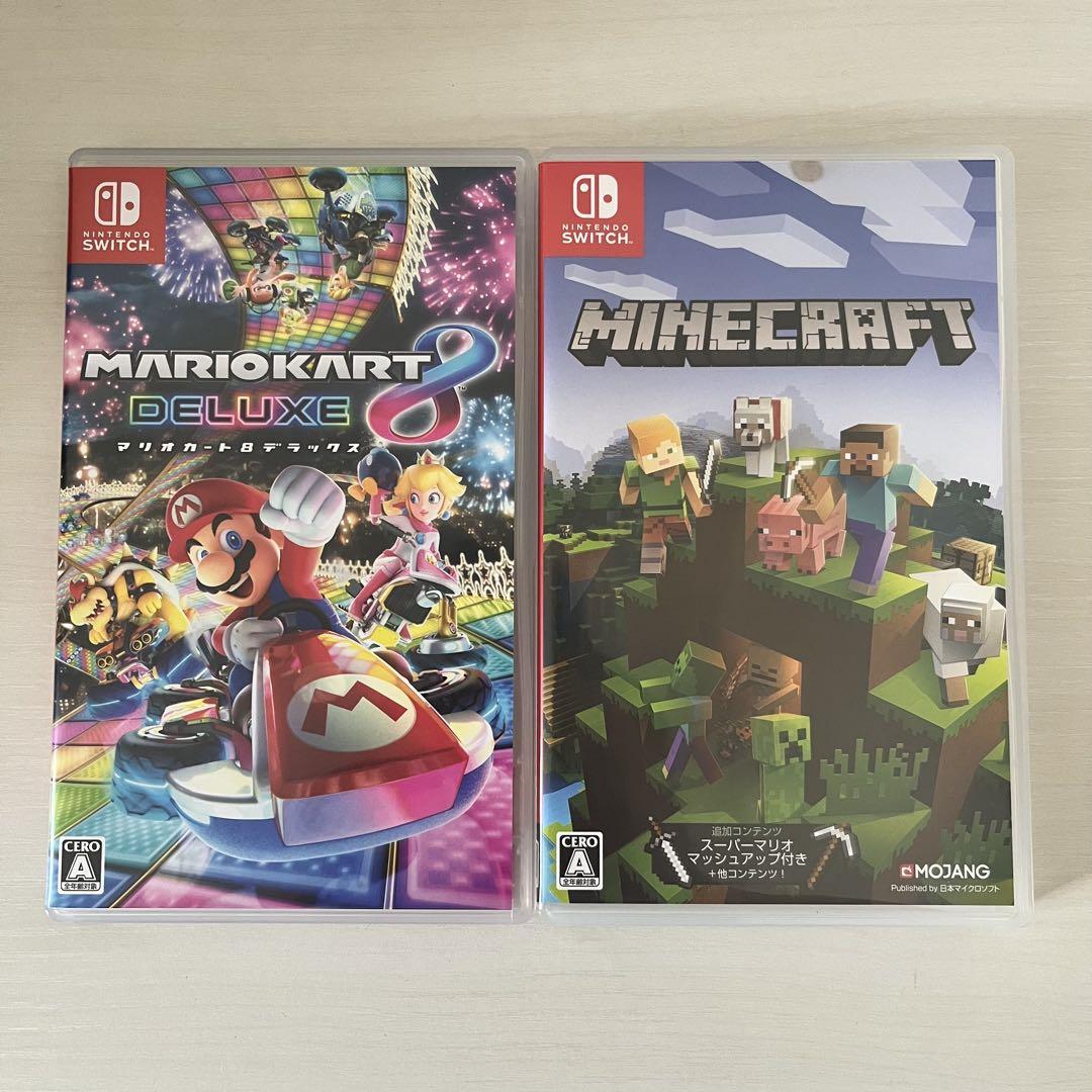 と*お様 マリオカート8 デラックス & Minecraft セット