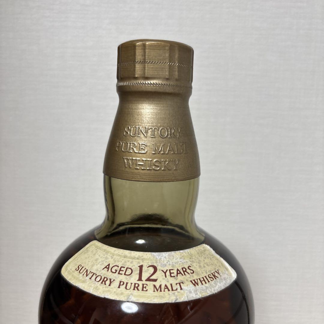サントリー ピュアモルト 山崎12年　向獅子ラベル 1000ml 未開封