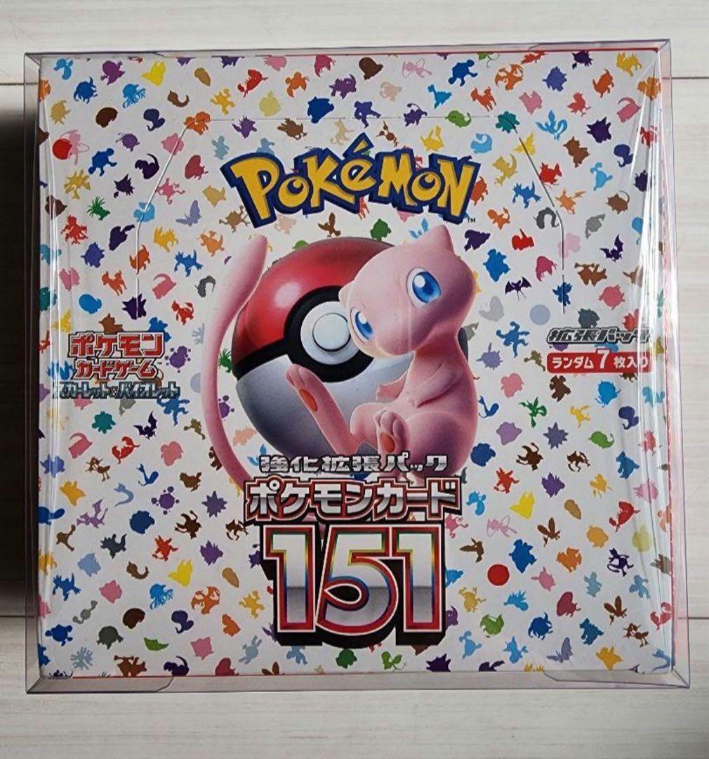 ポケモンカード151　BOX　未開封　シュリンク付き