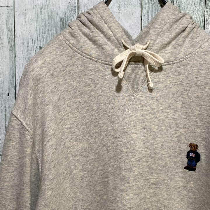 【※激レア】ポロラルフローレン★ワンポイント刺繍 ポロベア スウェットパーカー 【※激レア】ポロラルフローレン★ワンポイント刺繍 ポロベア スウェットパーカー