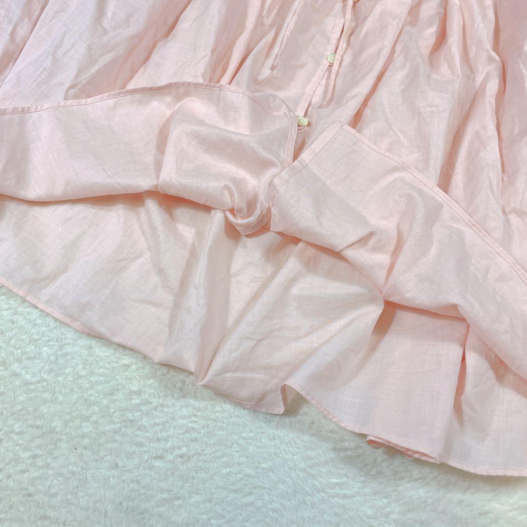 完売品　24SS　ウィムガゼット　【Marisol別注】ブラウス　ピンク　長袖 v_421495_00.jpg?wid=600&hei=315