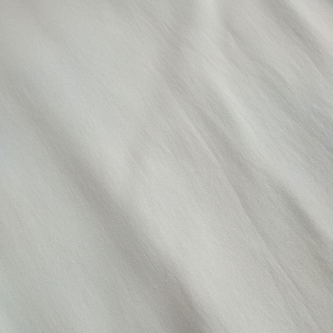 ARMANI COLLEZIONIシルク混　フレンチスリーブタックワンピース