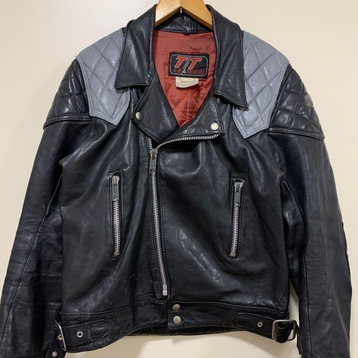 ブラック系,L正規店仕入れのビンテージ 80S TTレザー ダブルライダースジャケット UK ライダースジャケット メンズブラック系L ¥10,800-sparklewashofcva.com ブラック系,L正規店仕入れのビンテージ 80S TTレザー ダブルライダースジャケット UK ライダースジャケット メンズブラック系L ¥10,800-sparklewashofcva.com