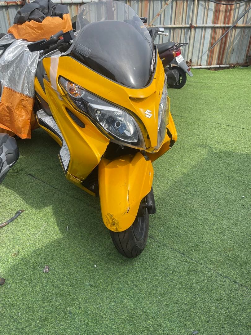 スズキ スカイウェイブ 黄色 事故車 26,250円