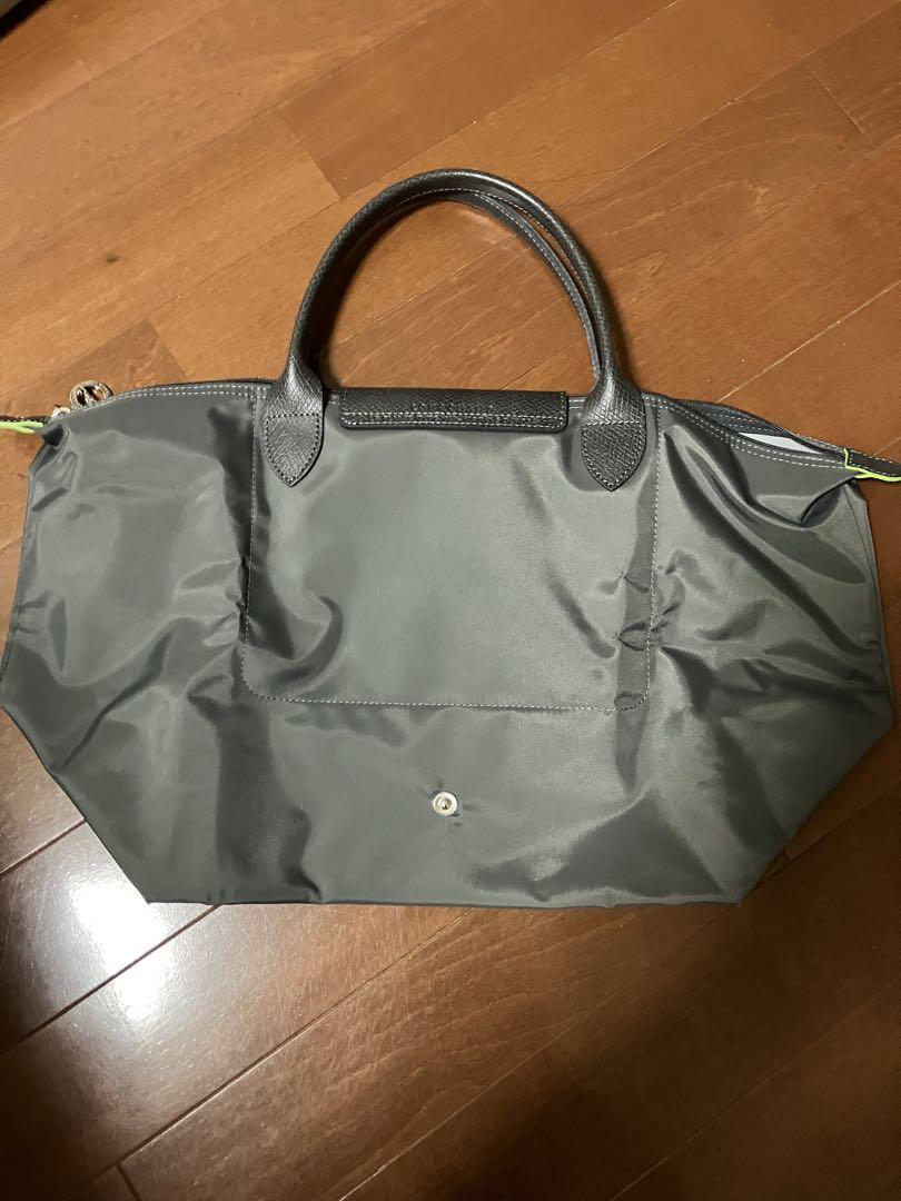 超美品　ロンシャン ル プリアージュ　クラブ　Lサイズ　グレー
