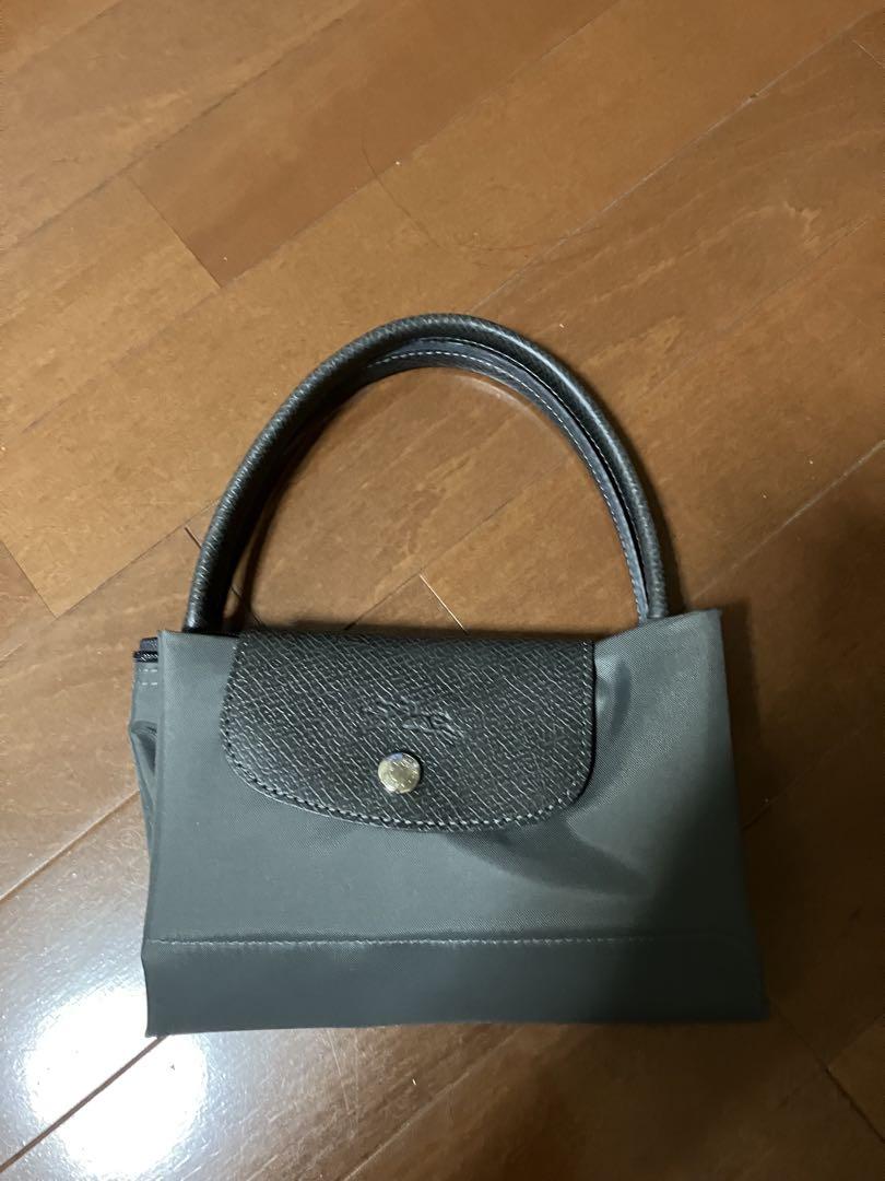 超美品　ロンシャン ル プリアージュ　クラブ　Lサイズ　グレー