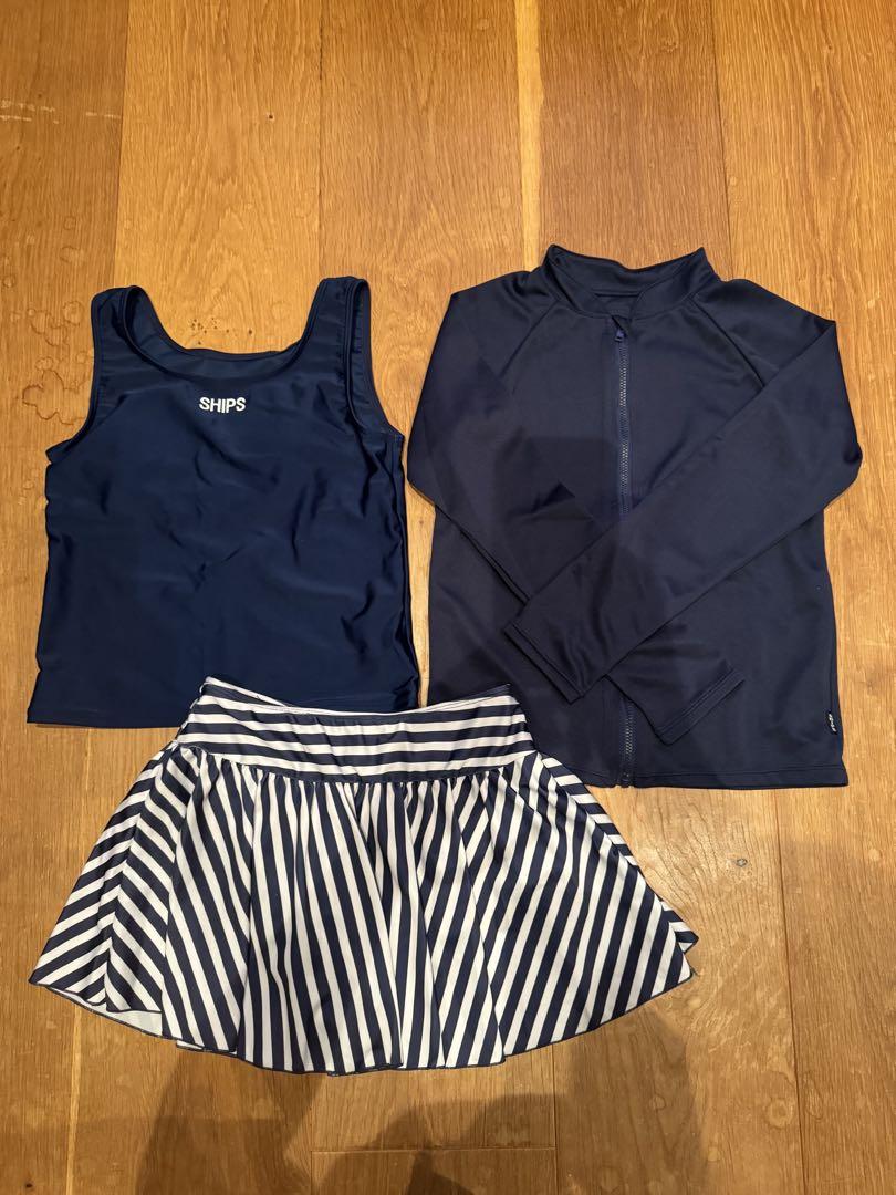 キッズ ships 水着セット　150cm 美品 4,550円