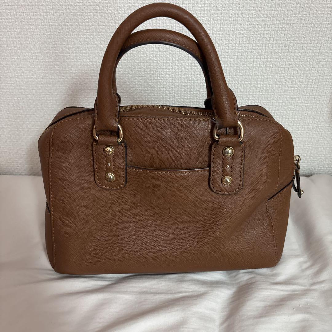 Michael Kors ブラウン ハンドバッグ - メルカリ