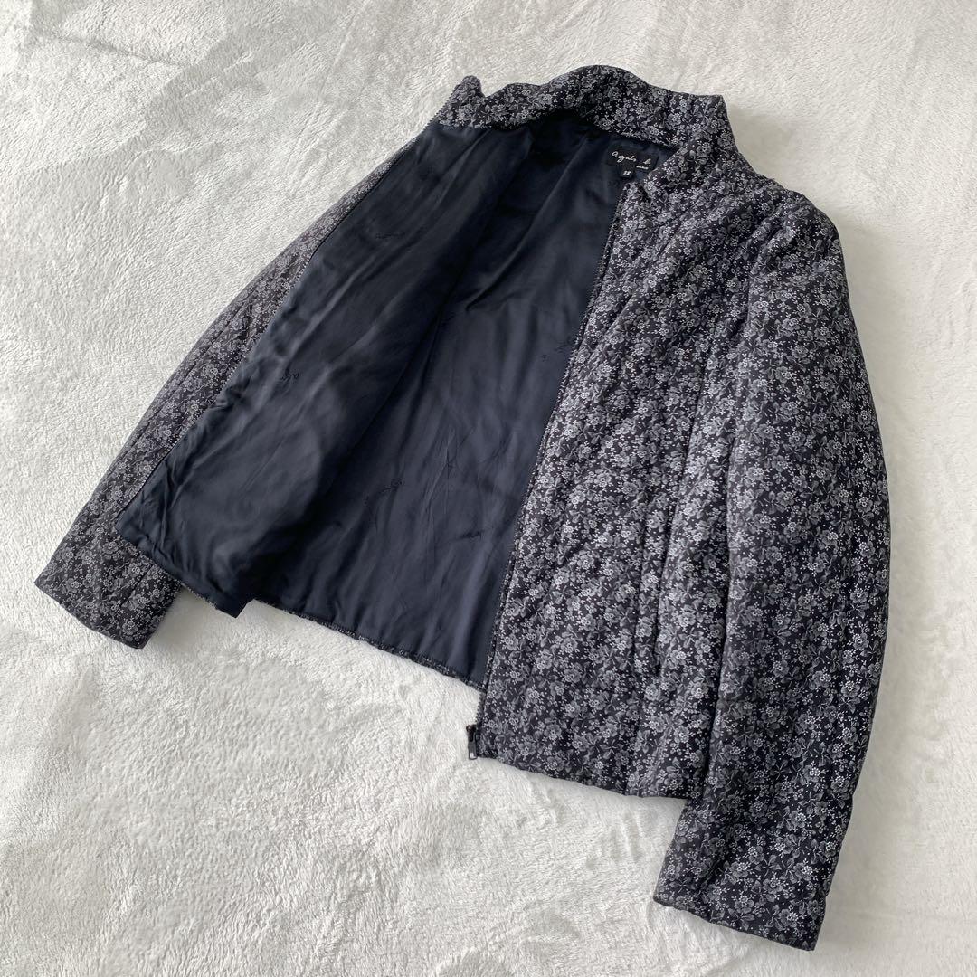 MAX80%OFF／セール開催中 希少 アニエスベー スタンドカラー 中綿 ジャケット ブルゾン ジャケット・アウター