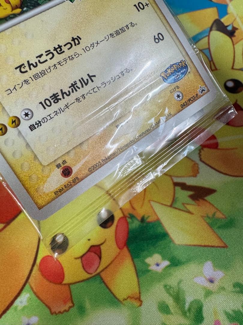 ポケモンカード ポケパークのピカチュウ 未開封 プロモ ポケモンカード ポケパークのピカチュウ 未開封 プロモ